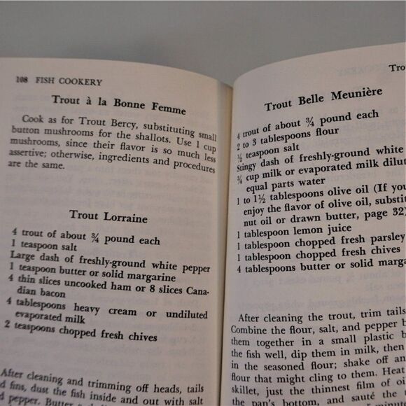 Fish Cookery 60 Delicious Recipes for Freshwater Gamefish 1985 Mel Marshall PB - Picture 8 of 10